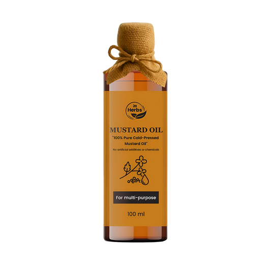 IM Herbs 100% Pure Cold-Pressed Mustard Oil
